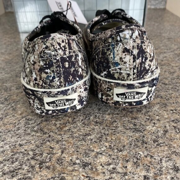 Vans Authenticate x MoMA Jackson Pollock Modern Art Shoes Camo Men 4.5 / Women 6 - Picture 7 of 11